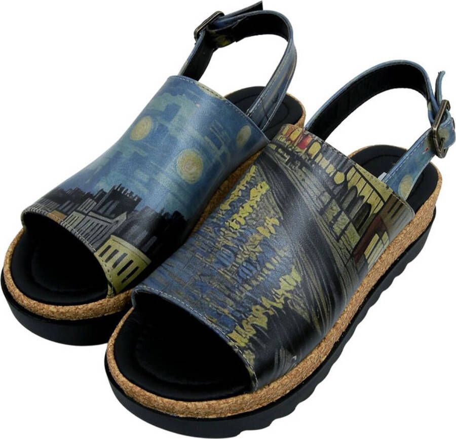 DOGO Gigi Dames Sandalen- Sea Sparkle