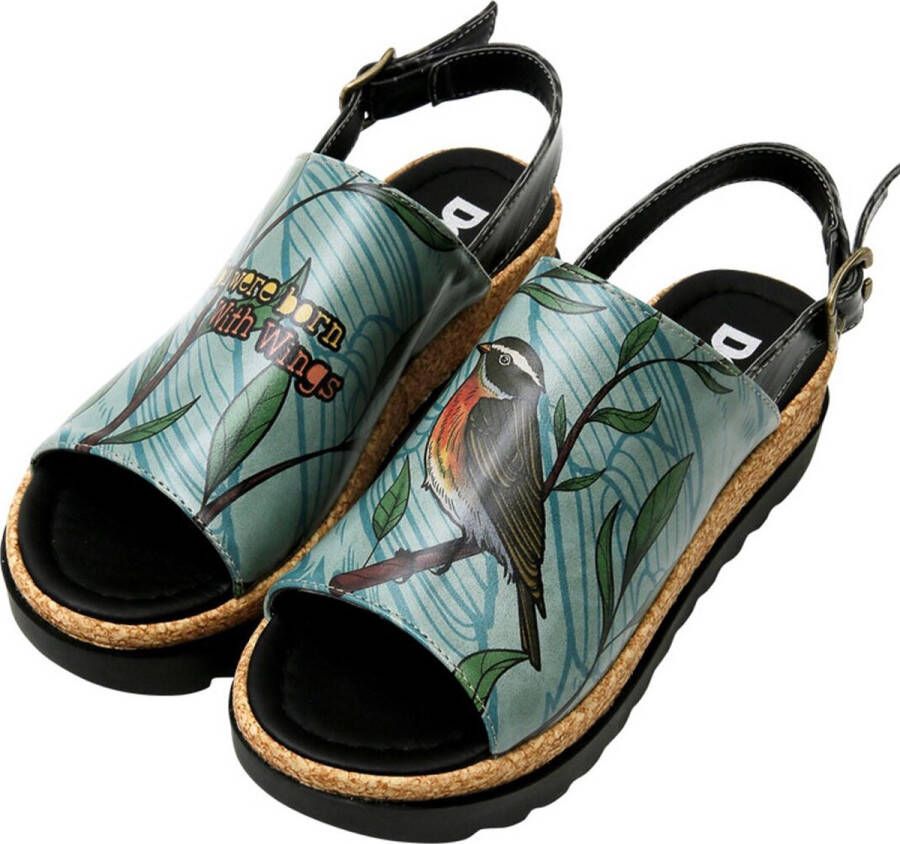 DOGO Gigi Dames Sandalen- You were Born with Wings