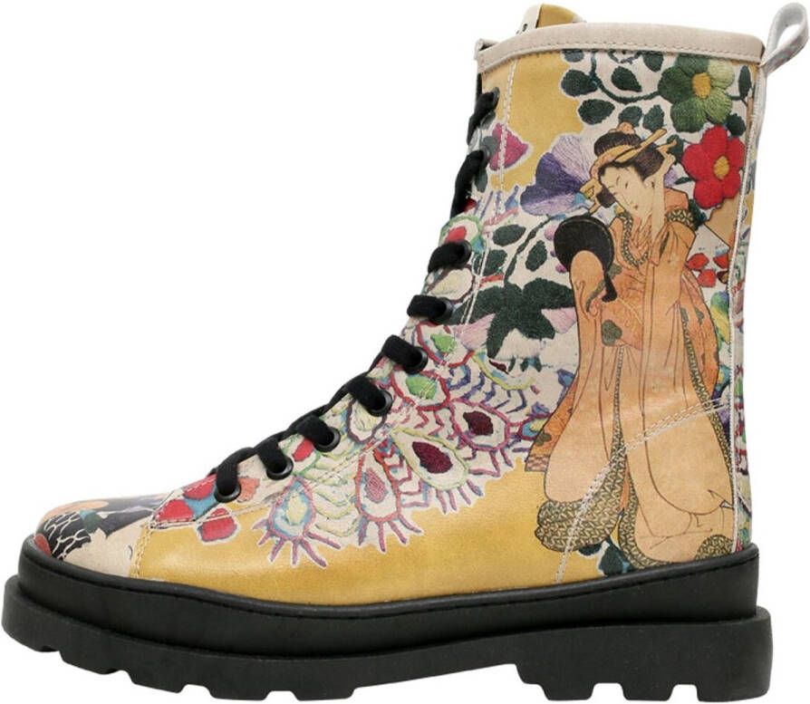 DOGO Gisele Dames Laarzen- Spring Embroidery