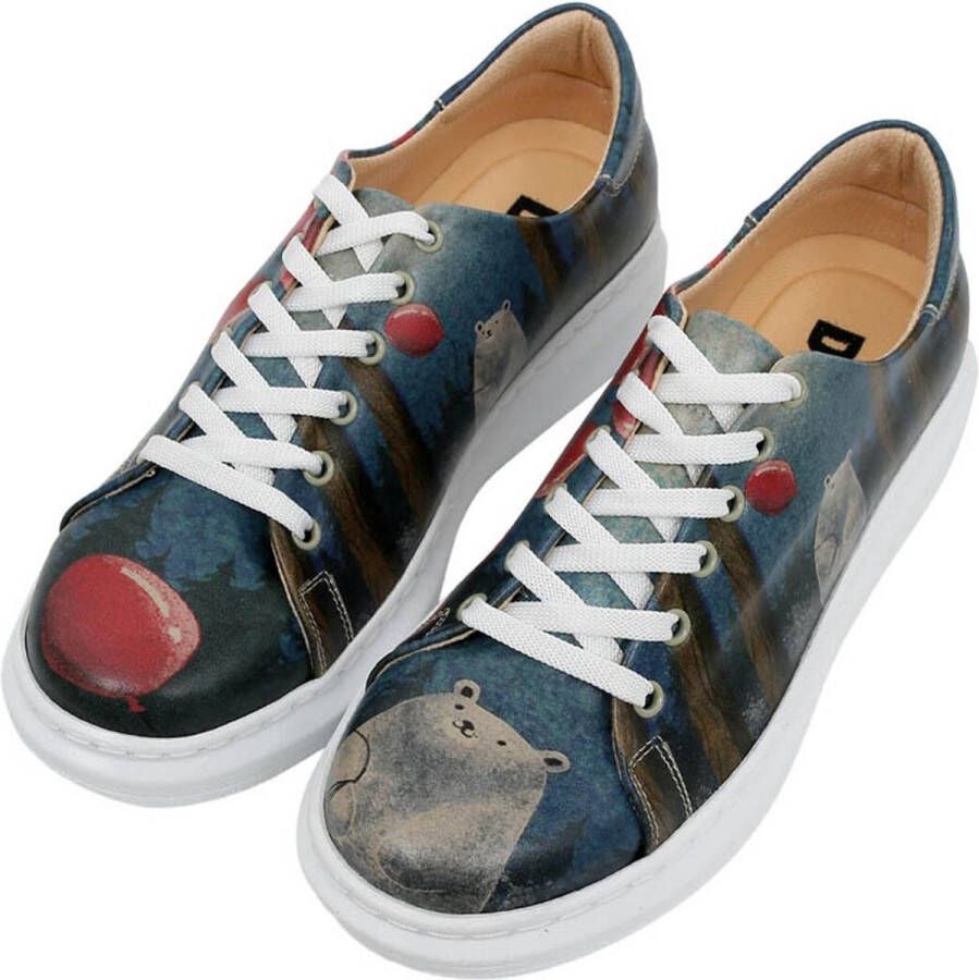 DOGO Myra Dames Sneakers- Bear with a Balloon