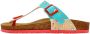 DOGO Lila Dames Sandalen- A Bird's Eye View of Beach - Thumbnail 3