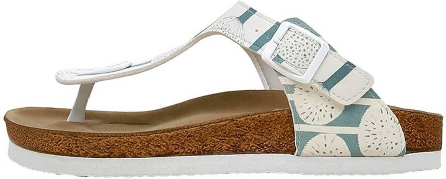 DOGO Paars Dames Sandalen- Dandelion