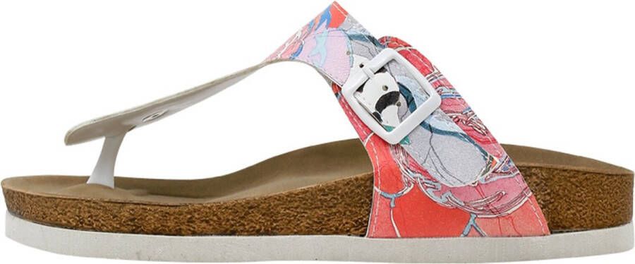 DOGO Paars Dames Sandalen- Hello