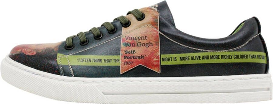 DOGO Muse Dames Sneakers- Vincent van Gogh Self Portrait - Foto 1