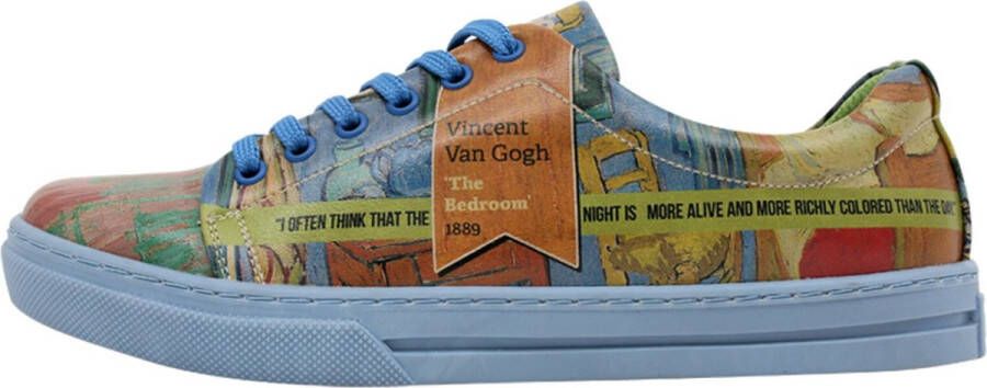 DOGO Muse Dames Sneakers- Vincent van Gogh The Bedroom