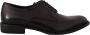 Dolce & Gabbana Zwarte Leren Derby Schoenen Gemaakt in Italië Black Heren - Thumbnail 1