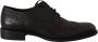 Dolce & Gabbana Zwarte Leren Oxford Wingtip Formele Schoenen Black - Thumbnail 1