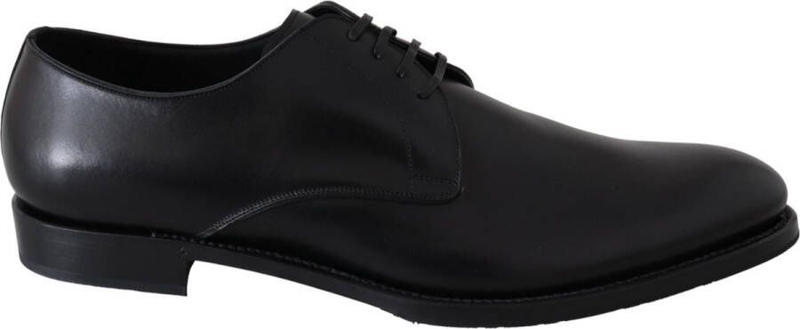 Dolce & Gabbana Black Leather SARTORIA Hand Made Shoes