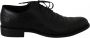 Dolce & Gabbana Premium Zwarte Leren Wingtip Schoenen Black Heren - Thumbnail 1