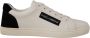 Dolce & Gabbana Witte Zwarte Leren Lage Sneakers White - Thumbnail 1