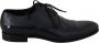 Dolce & Gabbana Blauwe Leren Formele Jurk Derby Herenschoenen Blue Heren - Thumbnail 1