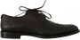 Dolce & Gabbana Stijlvolle Bruin Leren Veterschoenen Brown Heren - Thumbnail 1
