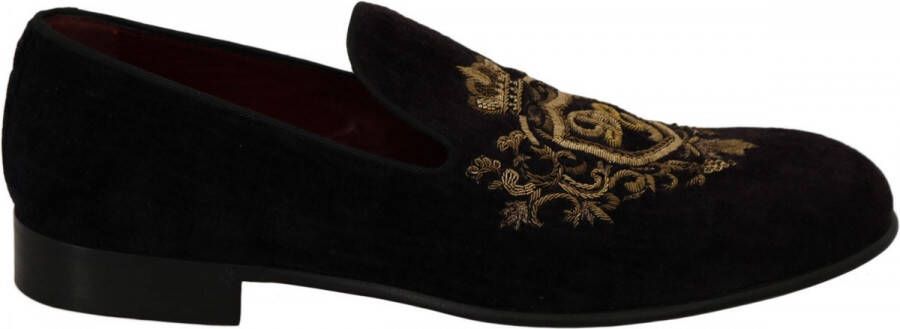 Dolce & Gabbana Bruine Suède Leren Stiletto Schoenen Hakken Black Heren