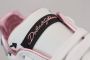 Dolce & Gabbana Witte Leren Kristallen Koningin Kroon Sneakers White Dames - Thumbnail 1