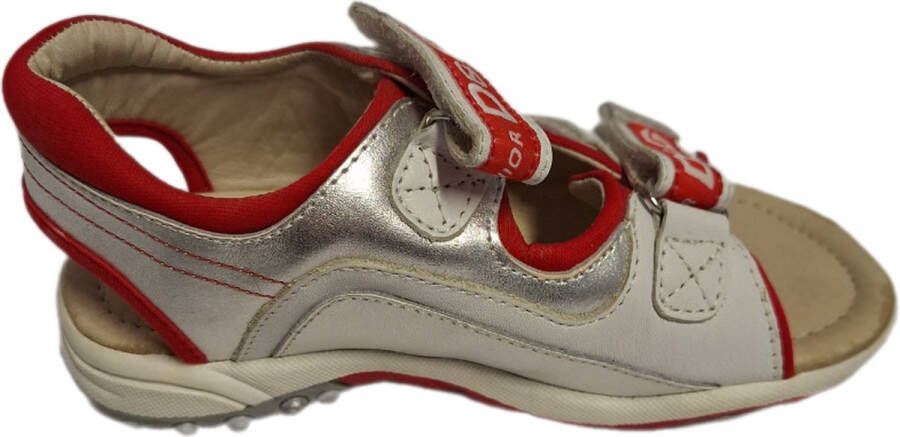 Dolce & Gabbana D&G JUNIOR SANDALO SPORTIVO SILVER RED