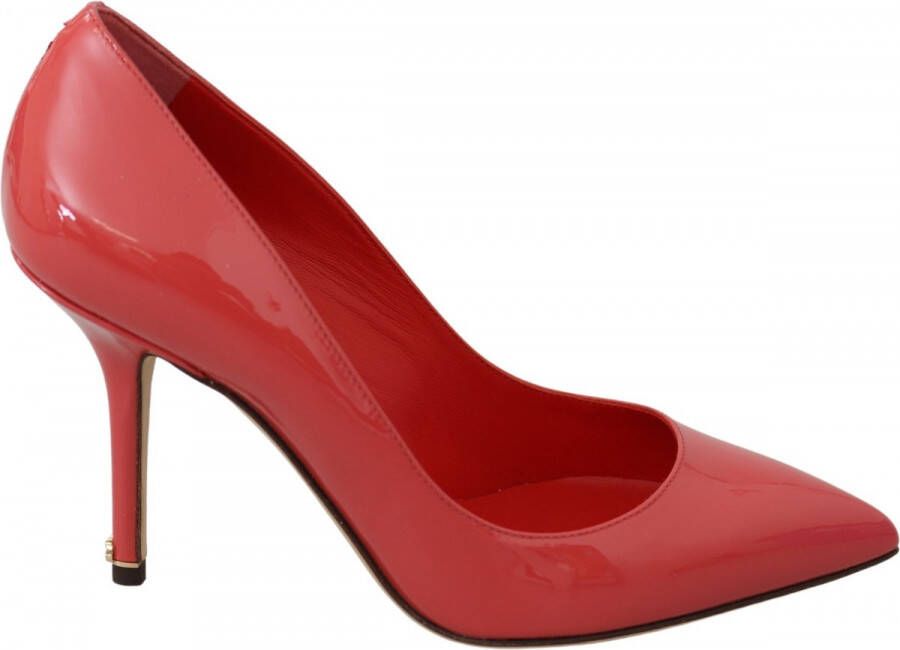 Dolce & Gabbana Donkerroze Patentleren Hakken Pumps Pink Dames