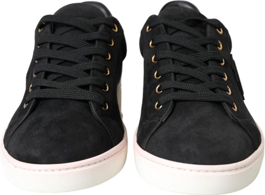Dolce & Gabbana Preloved Suede LowTop Sneakers Casual Black
