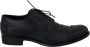 Dolce & Gabbana Donkerblauwe Leren Wingtip Oxford Jurkschoenen Blue Heren - Thumbnail 1