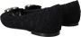 Dolce & Gabbana Elegante platte Vally-schoenen met bloemenkant Black Dames - Thumbnail 1