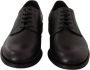 Dolce & Gabbana Zwarte Leren Derby Schoenen Gemaakt in Italië Black Heren - Thumbnail 5