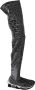 Dolce & Gabbana Grijze Luipaard Hoge Top Sneakers Booties Schoenen - Thumbnail 1