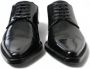 Dolce & Gabbana Zwarte Leren Formele Platte Schoenen Vetersluiting Black Dames - Thumbnail 1