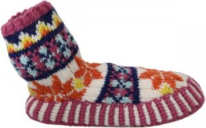 Dolce & Gabbana Multicolor Knitted Booties Boots Flats Shoes Meerkleurig Dames