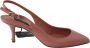 Dolce & Gabbana Patent Leather Slingback Pumps Shoes Roze Dames - Thumbnail 1