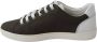 Dolce & Gabbana Witte en Groene Leren Low Top Sneakers Black - Thumbnail 1