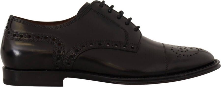 Dolce & Gabbana Prachtige Leren Wingtip Oxford Schoenen