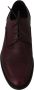 Dolce & Gabbana Rode Bordeaux Leren Formele Schoenen Red Heren - Thumbnail 1