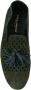 Dolce & Gabbana Groene Suède Ademende Slippers Loafers Schoenen Green Heren - Thumbnail 1