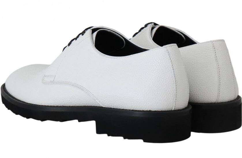Dolce & Gabbana Elegante witte formele leren schoenen White Heren