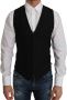 Dolce & Gabbana Zwarte Leren Formele Jurkschoenen Italiaanse Stijl Black Heren - Thumbnail 7