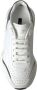 Dolce & Gabbana Witte Zilveren Leren Daymaster Sneakers White Dames - Thumbnail 1