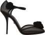Dolce & Gabbana Zwarte Mesh Enkelband Hoge Hakken Pumps Schoenen Black Dames - Thumbnail 1