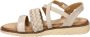 Dolcis dames sandaal Beige - Thumbnail 2