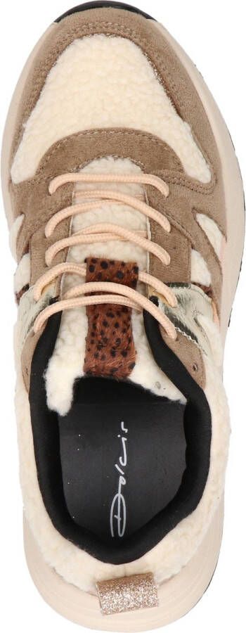 Dolcis dames sneaker Taupe