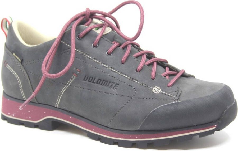 Dolomite Cinquanta 4 EVO GTX 292534 0937 Grijze lage dames wandelschoenen met GoreTex wijdte G