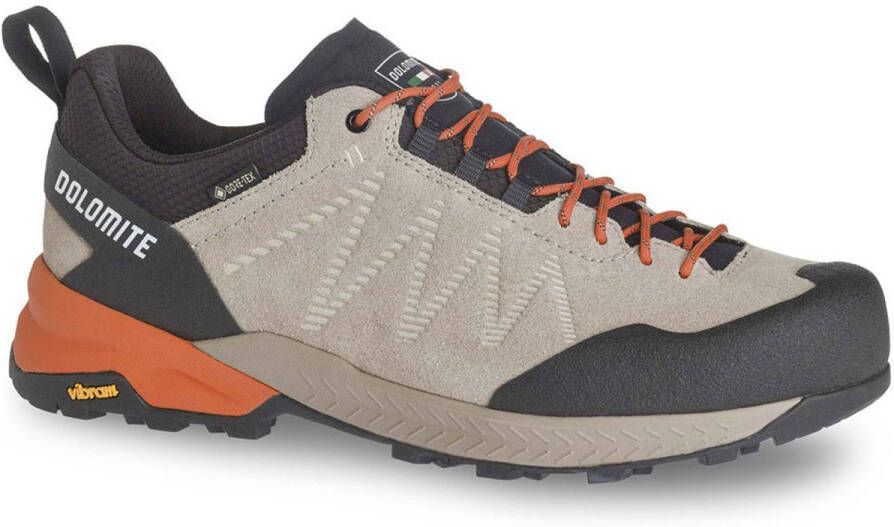 Dolomite Crodarossa Leather Goretex Wandelschoenen Beige Man