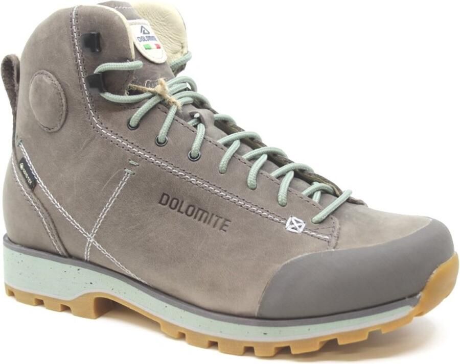 Dolomite Women's Cinquantaquattro High Full Grain Evo GTX Sneakers 2 3 bruin grijs