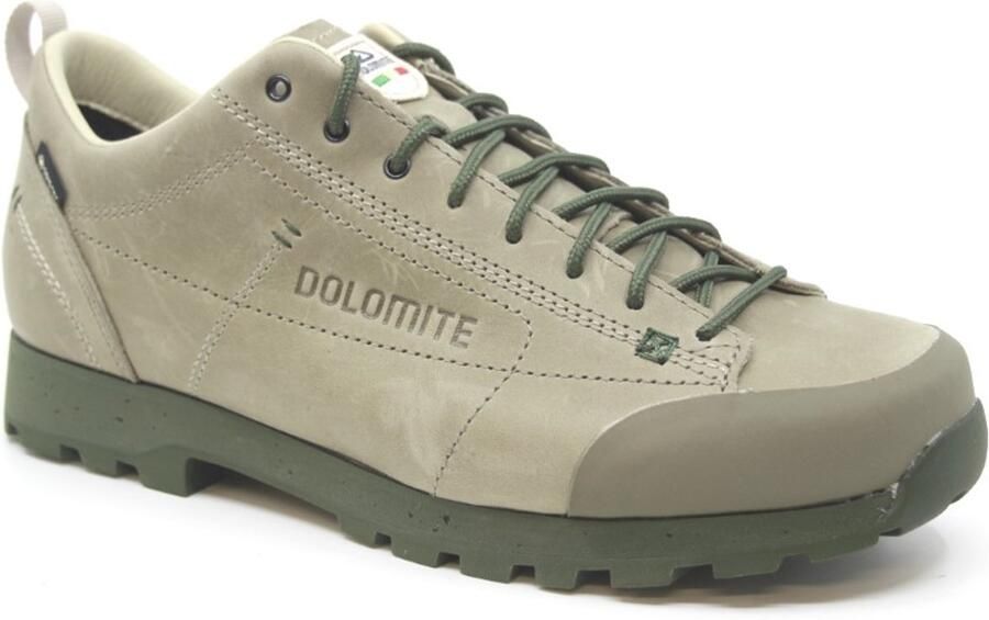 Dolomite Cinquantaquattro Low Full Grain Leather Evo GTX Vrijetijdsschoenen 2 3 beige olijfgroen