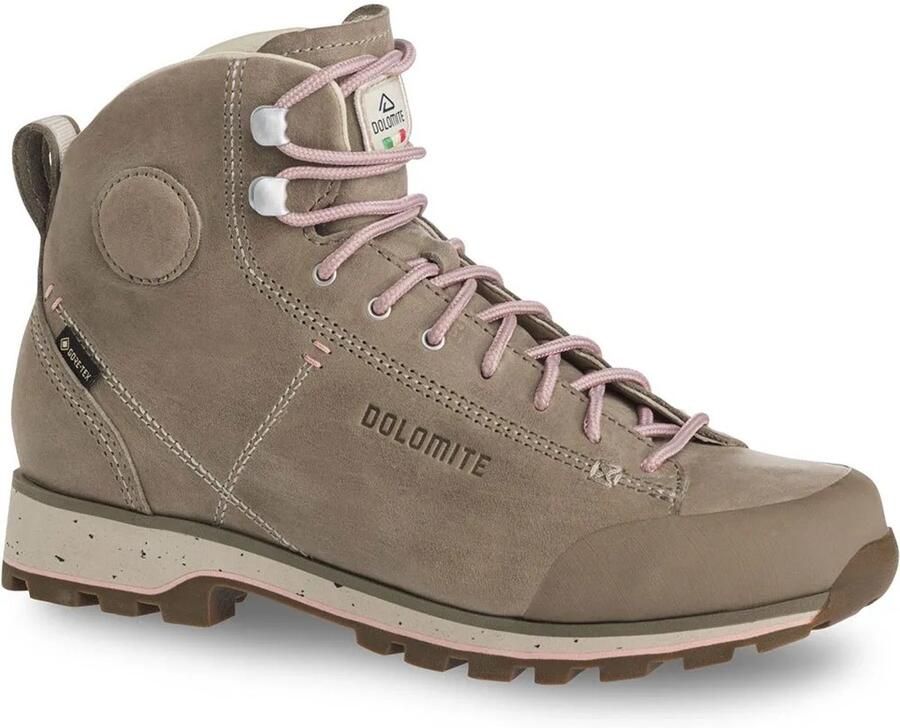 Dolomite Cinquantaquattro High Fg Evo Gore-tex Wandelschoenen Bruin Grijs 1 2 Vrouw