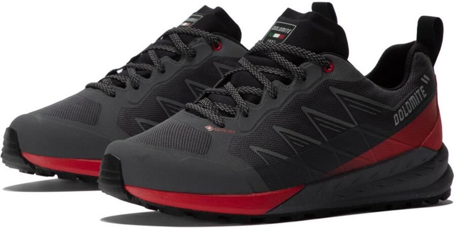 Dolomite Croda Nera Tech GTX Trekkingschoenen anthracite grey fiery