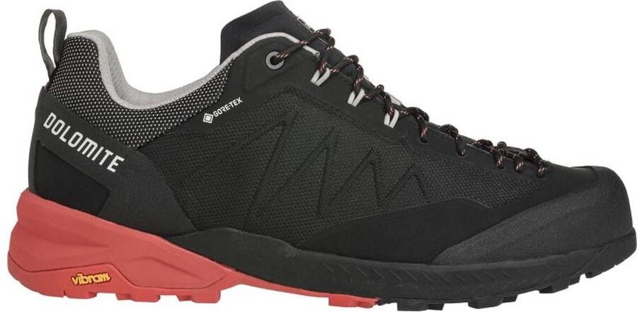 Dolomite Crodarossa Tech GTX Approachschoenen Heren Black Fiery Red