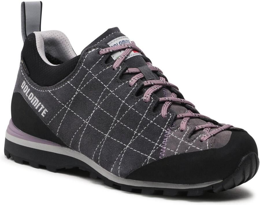 Dolomite DIAGONAL GTX WS Wandelschoen Antracietgrijs Mauve Roze