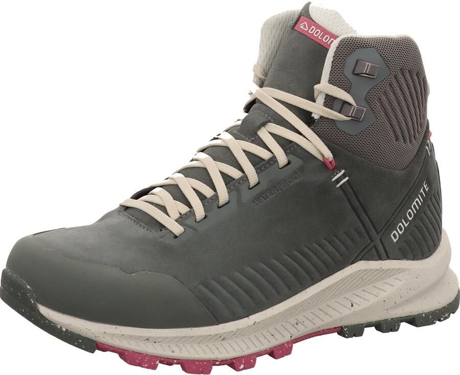 Dolomite unisex veterschoenen zilver