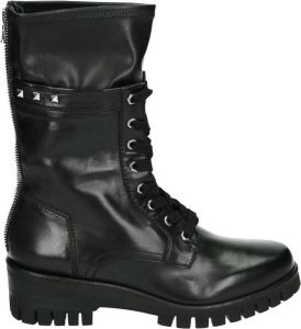 Donna Carolina 42.699.139 Volwassenen VeterlaarzenHalf-hoge schoenenPopulaire damesschoenen Kleur: Zwart