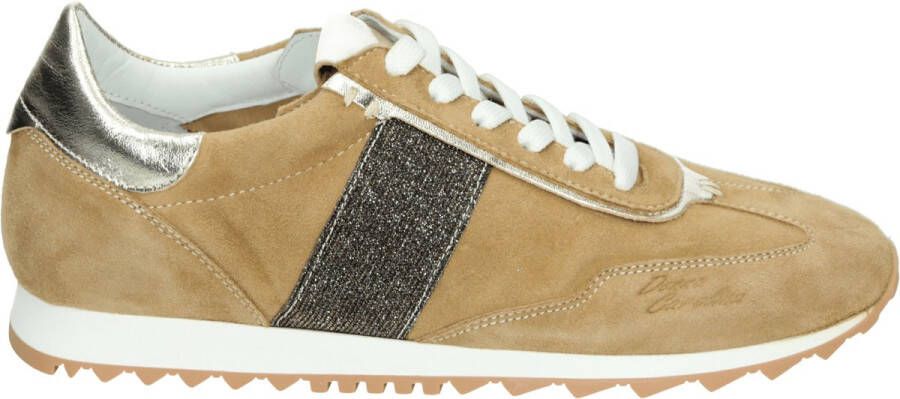 Donna Carolina 55.670.117~LIGHT~NAOMI~~~~~~~~ Lage sneakersDames sneakers Cognac