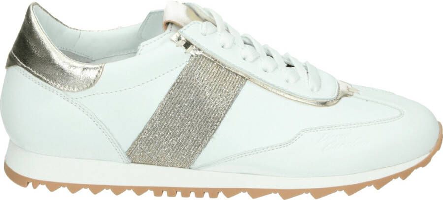 Donna Carolina 55.670.117~LIGHT~NAOMI~~~~~~~~ Lage sneakersDames sneakers Wit beige